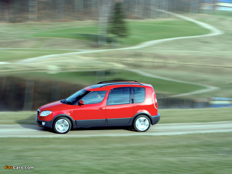 Images of Škoda Roomster Scout 2007–10 (800 x 600)