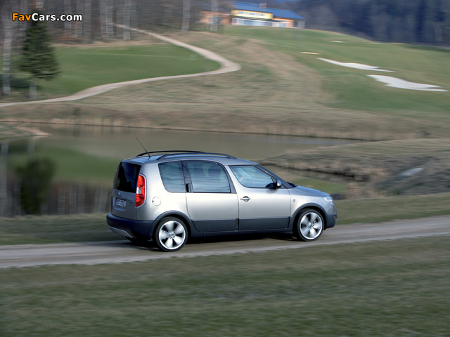 Photos of Škoda Roomster Scout 2007–10 (640 x 480)
