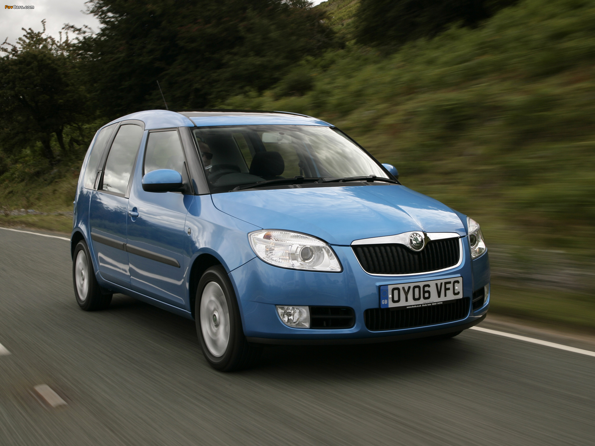 Pictures of Škoda Roomster UK-spec 2006–10 (2048 x 1536)