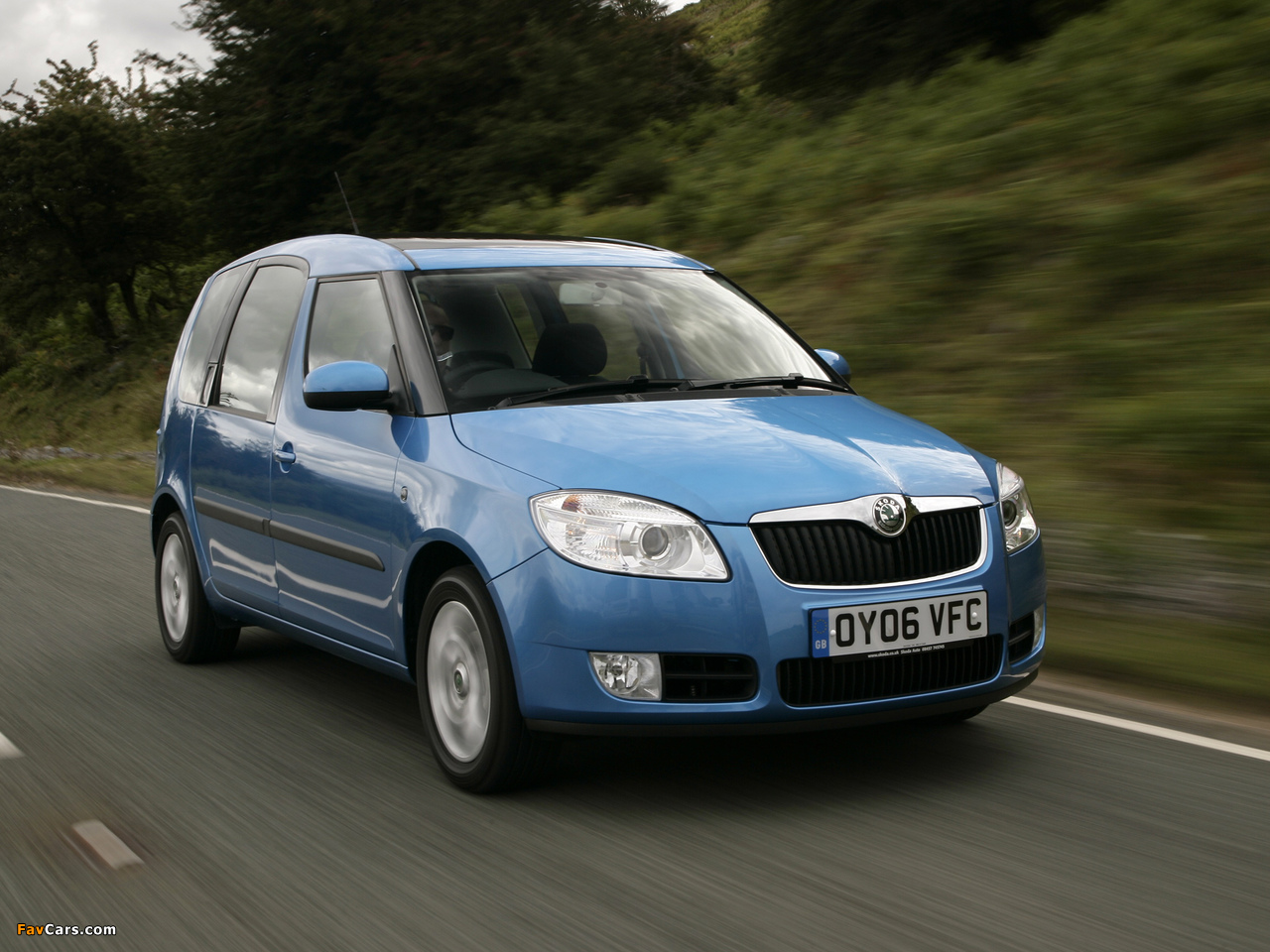 Pictures of Škoda Roomster UK-spec 2006–10 (1280 x 960)