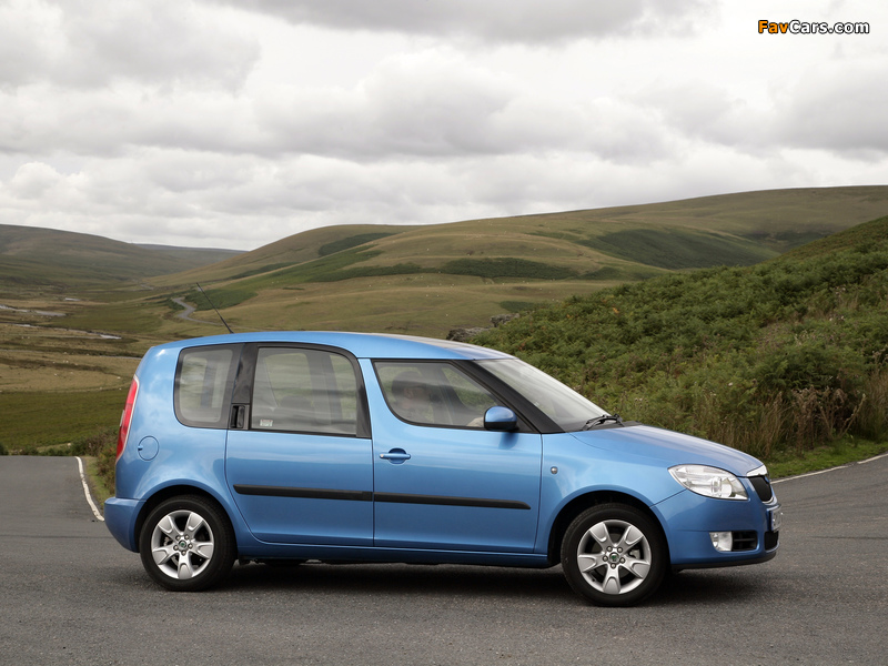 Pictures of Škoda Roomster UK-spec 2006–10 (800 x 600)