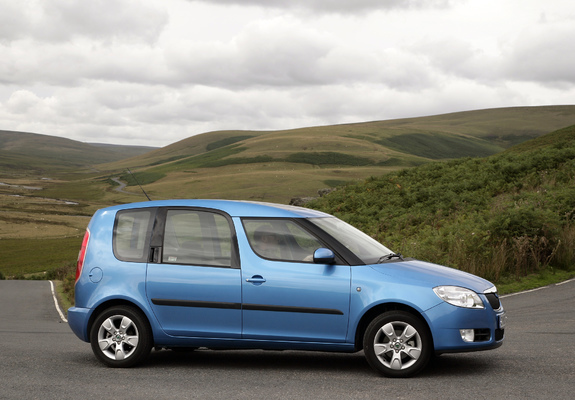 Pictures of Škoda Roomster UK-spec 2006–10