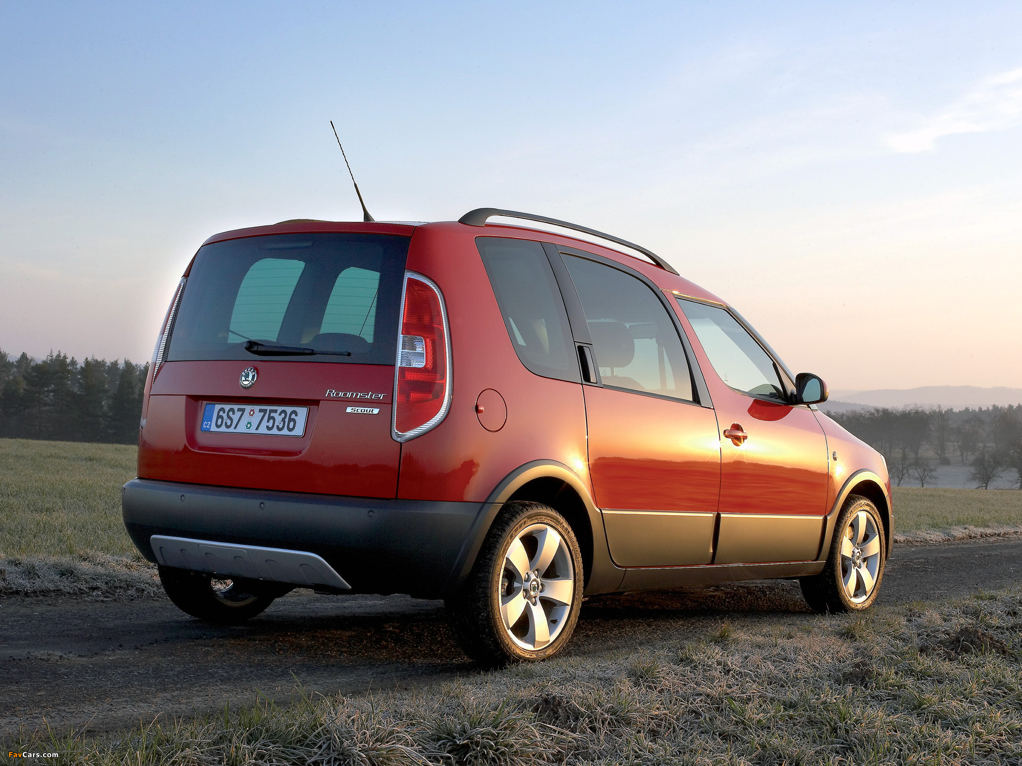 Pictures of Škoda Roomster Scout 2007–10 (2048 x 1536)