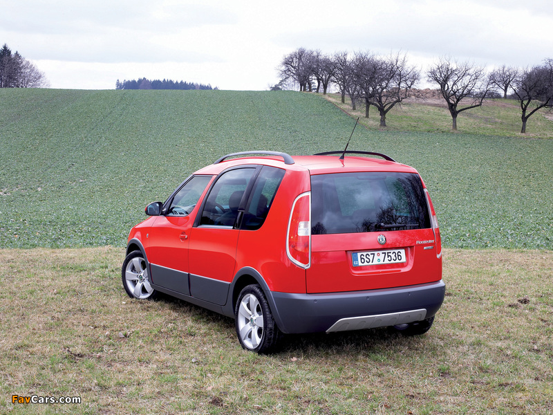 Pictures of Škoda Roomster Scout 2007–10 (800 x 600)