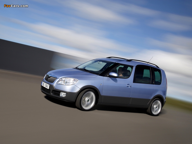 Pictures of Škoda Roomster Scout 2007–10 (800 x 600)