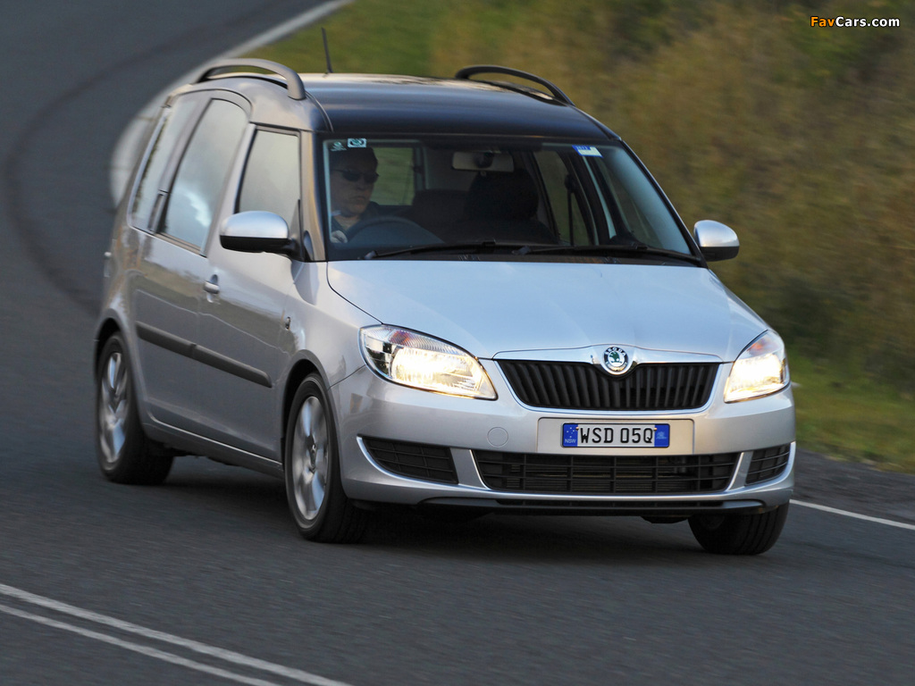 Pictures of Škoda Roomster AU-spec 2010 (1024 x 768)