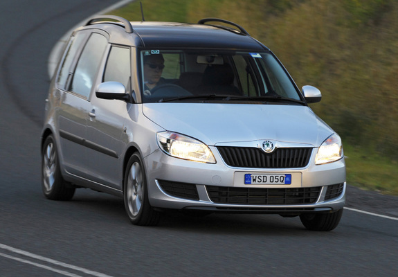 Pictures of Škoda Roomster AU-spec 2010