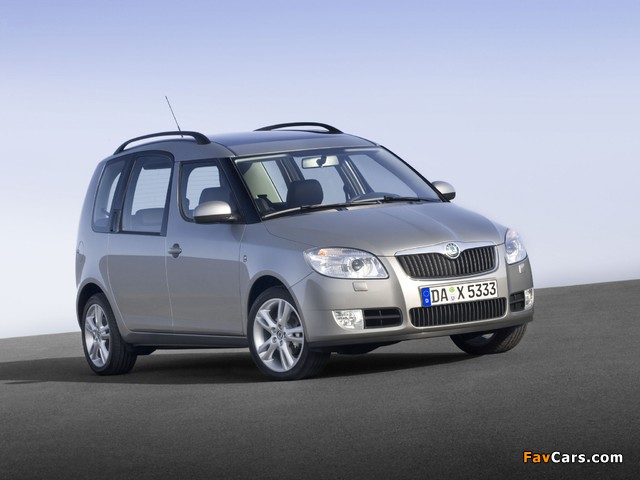 Škoda Roomster 2006–10 images (640 x 480)