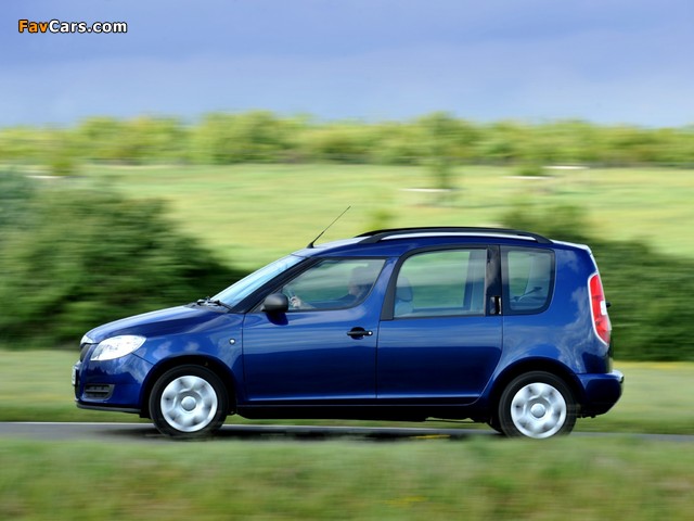 Škoda Roomster UK-spec 2006–10 photos (640 x 480)