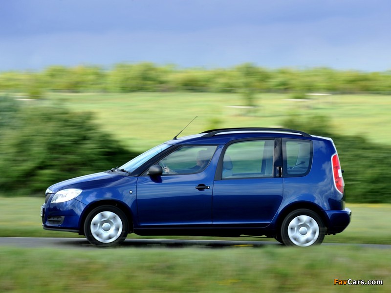 Škoda Roomster UK-spec 2006–10 photos (800 x 600)