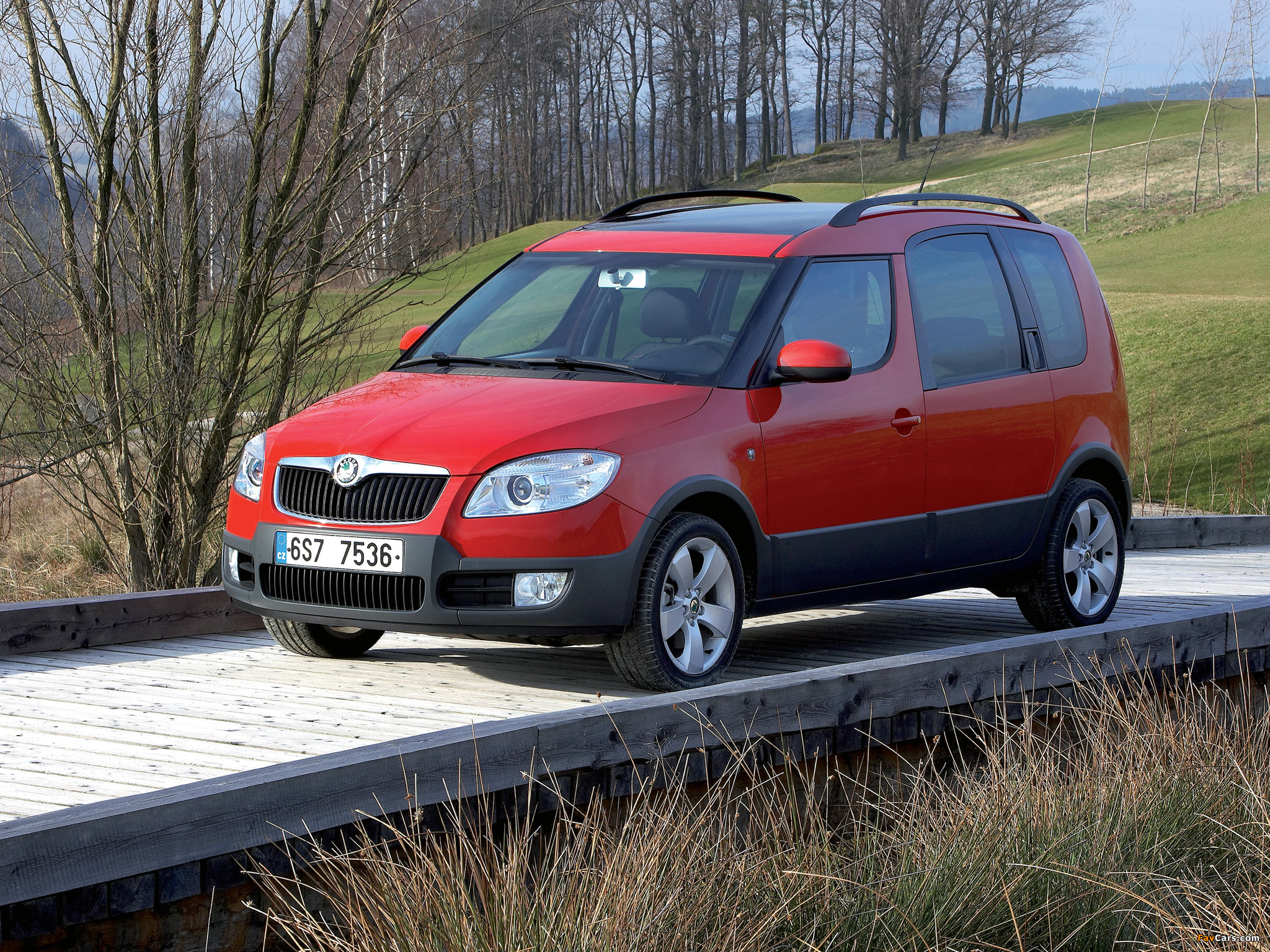Škoda Roomster Scout 2007–10 images (2048 x 1536)
