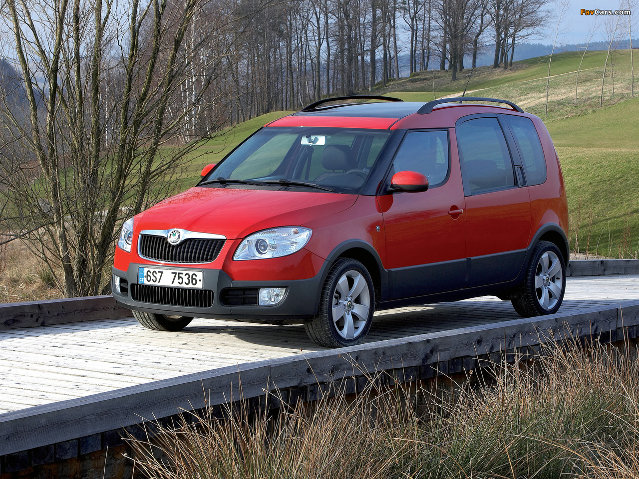 Škoda Roomster Scout 2007–10 images (1280 x 960)