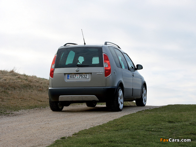 Škoda Roomster Scout 2007–10 photos (640 x 480)