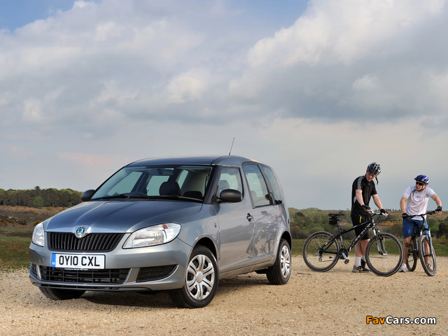 Škoda Roomster UK-spec 2010 images (640 x 480)