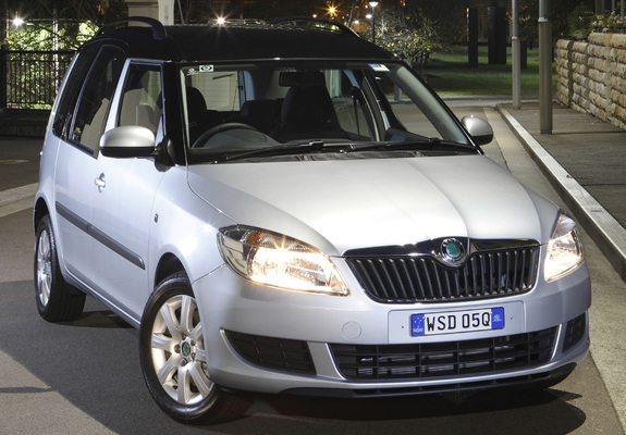 Škoda Roomster AU-spec 2010 pictures
