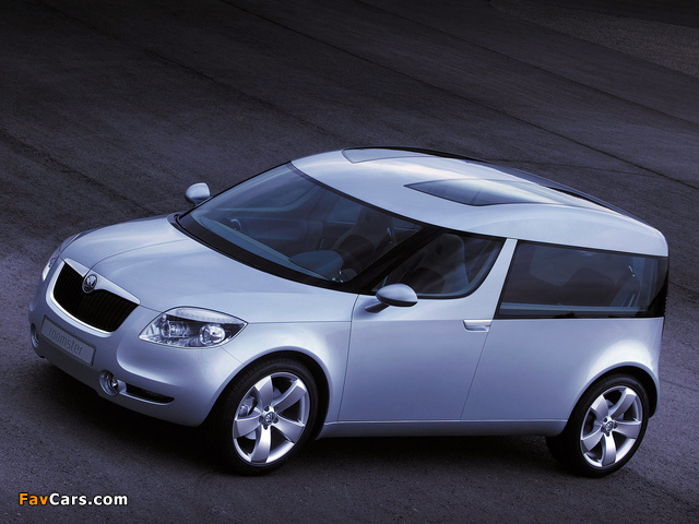 Škoda Roomster Concept 2003 wallpapers (640 x 480)