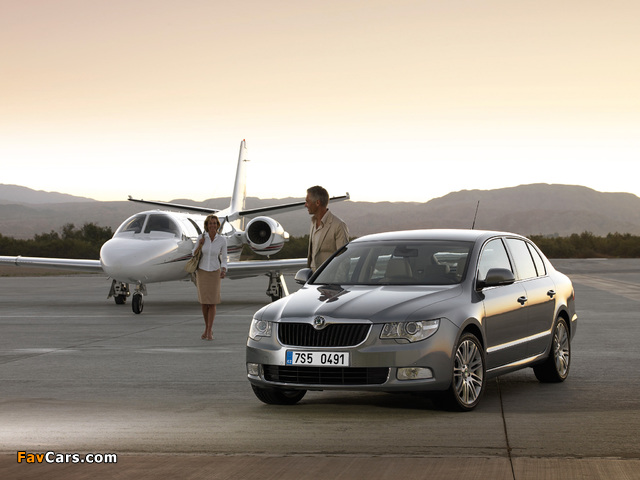 Images of Škoda Superb 2008–13 (640 x 480)