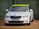 Images of Škoda Superb Combi GreenLine UK-spec 2009–13