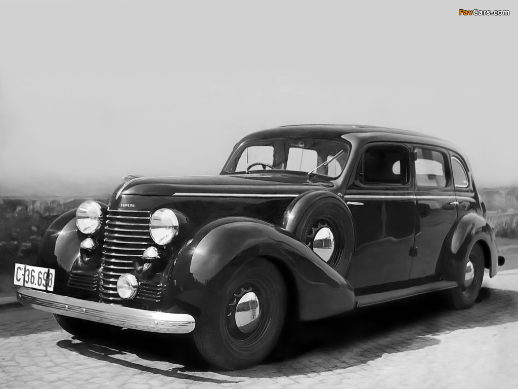 Photos of Škoda Superb 4000 (Type 919) 1939–40 (1024 x 768)