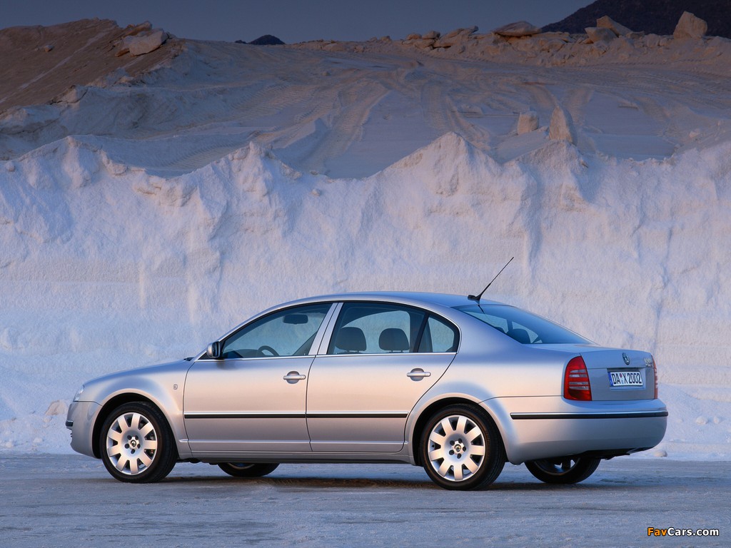 Photos of Škoda Superb 2001–06 (1024 x 768)
