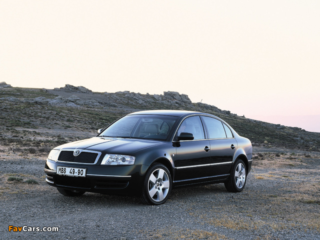 Photos of Škoda Superb 2002–06 (640 x 480)