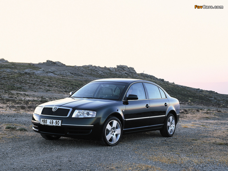 Photos of Škoda Superb 2002–06 (800 x 600)