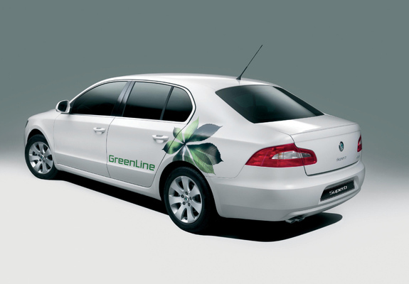 Photos of Škoda Superb GreenLine 2009–13