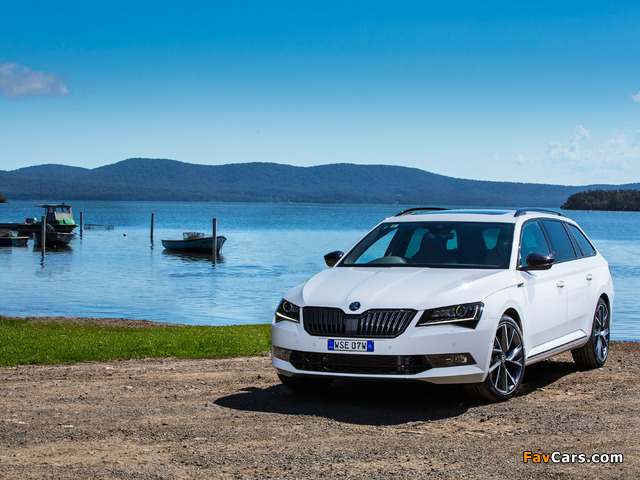 Photos of Škoda Superb Wagon 4×4 SportLine AU-spec 2017 (640 x 480)