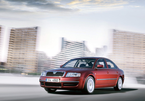 Pictures of Škoda Superb 2001–06
