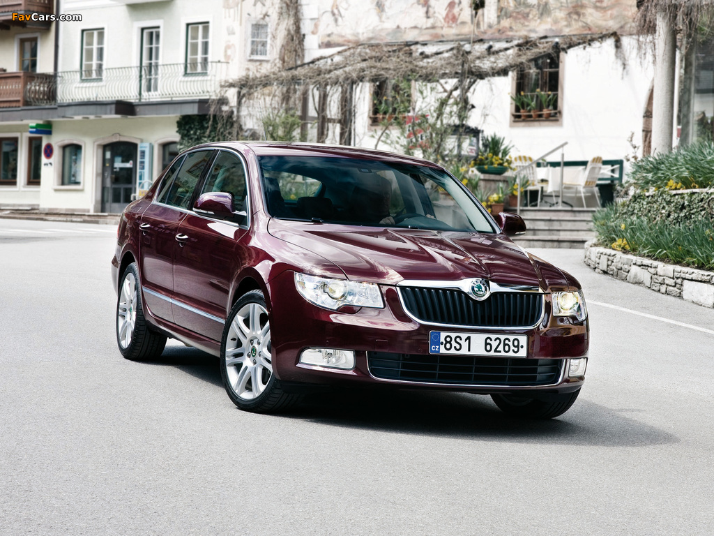 Pictures of Škoda Superb 2008–13 (1024 x 768)