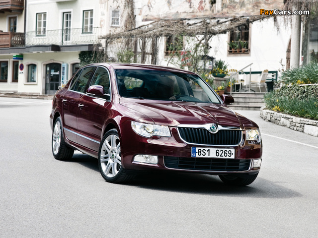 Pictures of Škoda Superb 2008–13 (640 x 480)