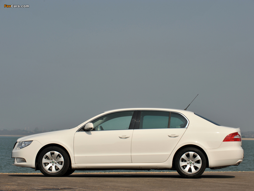 Pictures of Škoda Superb GreenLine UK-spec 2009–13 (1024 x 768)