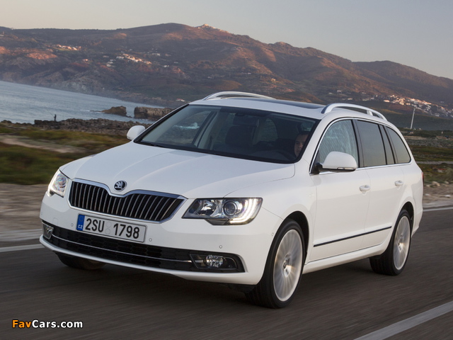 Pictures of Škoda Superb Combi Laurin & Klement 2013 (640 x 480)