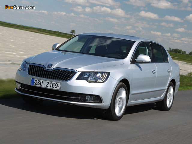 Pictures of Škoda Superb 2013 (640 x 480)