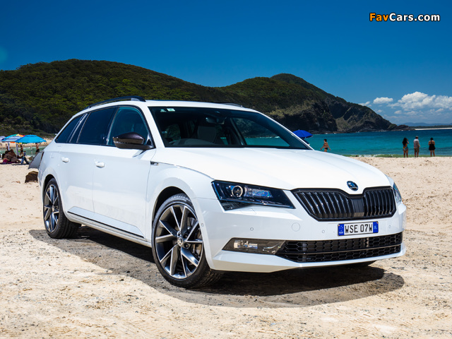 Pictures of Škoda Superb Wagon 4×4 SportLine AU-spec 2017 (640 x 480)