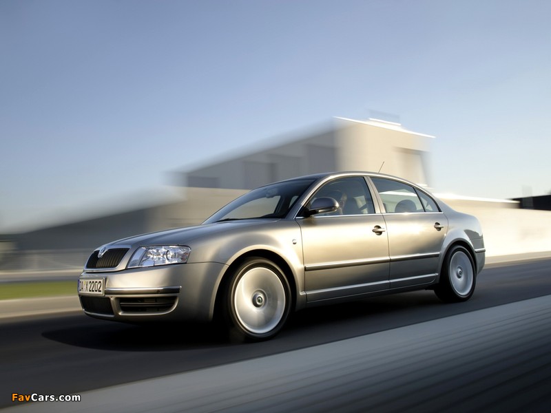 Škoda Superb 2006–08 wallpapers (800 x 600)