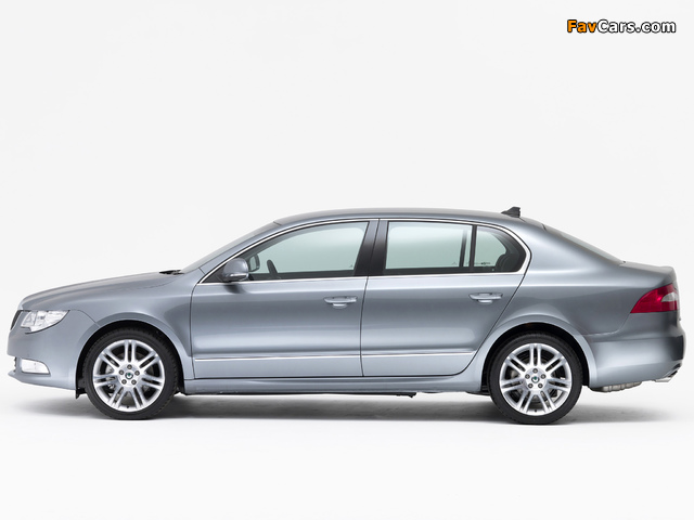 Škoda Superb AU-spec 2008–13 pictures (640 x 480)