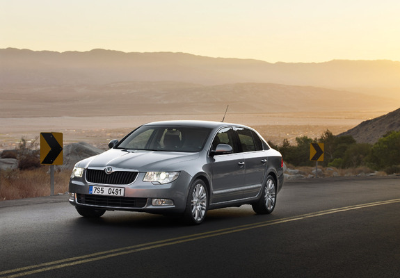 Škoda Superb 2008 wallpapers