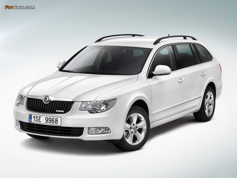 Škoda Superb Combi GreenLine 2009–13 images (800 x 600)