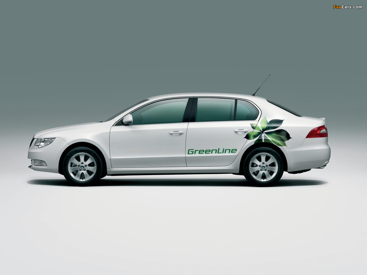 Škoda Superb GreenLine 2009–13 photos (1280 x 960)
