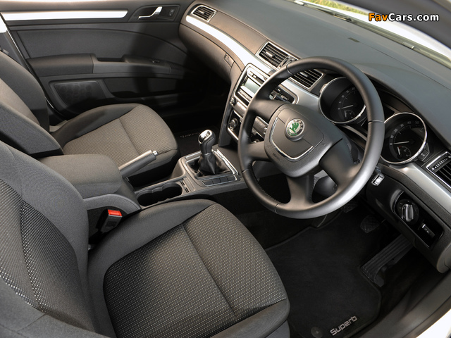 Škoda Superb GreenLine UK-spec 2009–13 pictures (640 x 480)