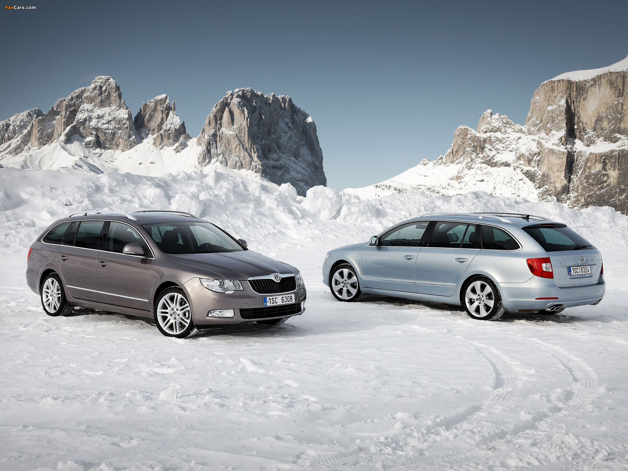 Škoda Superb Combi 4x4 2010–13 wallpapers (2048 x 1536)