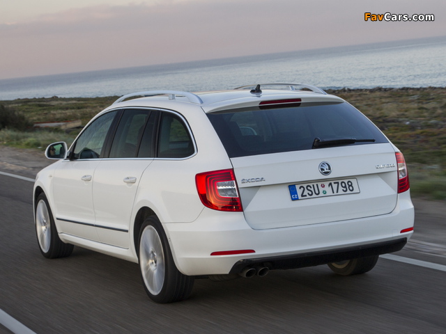 Škoda Superb Combi Laurin & Klement 2013 photos (640 x 480)