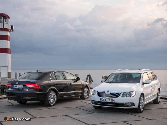 Škoda Superb photos (640 x 480)