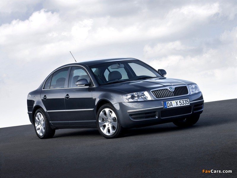 Škoda Superb 2006–08 wallpapers (800 x 600)