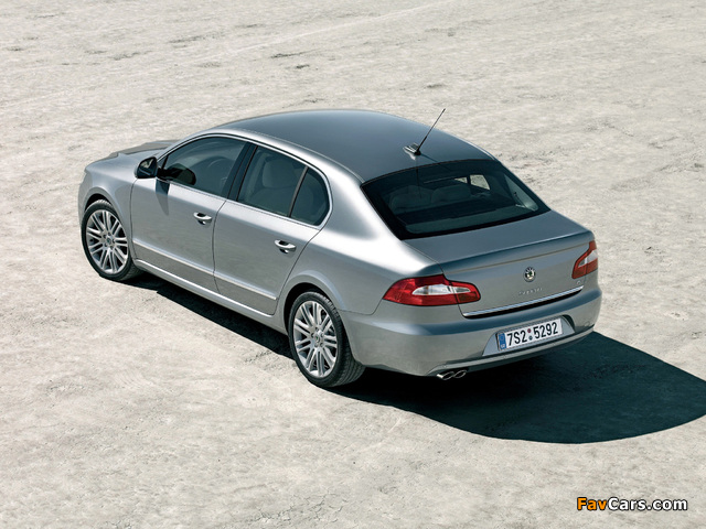 Škoda Superb 2008 wallpapers (640 x 480)