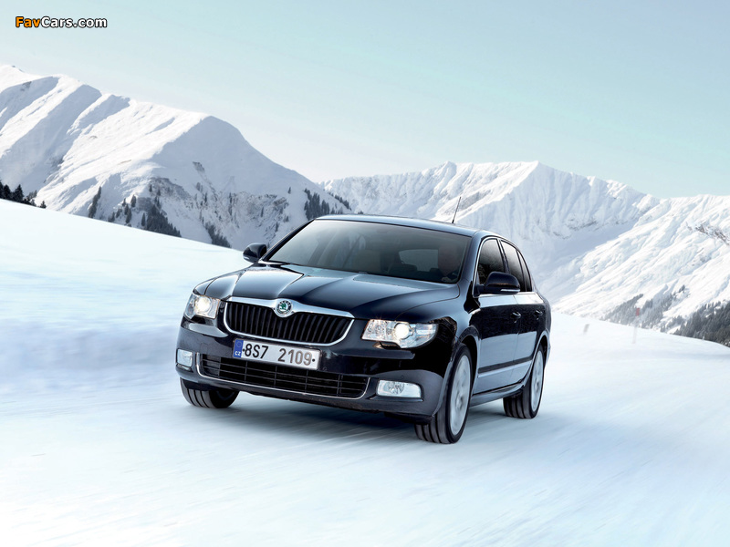 Škoda Superb 4x4 2009–13 wallpapers (800 x 600)