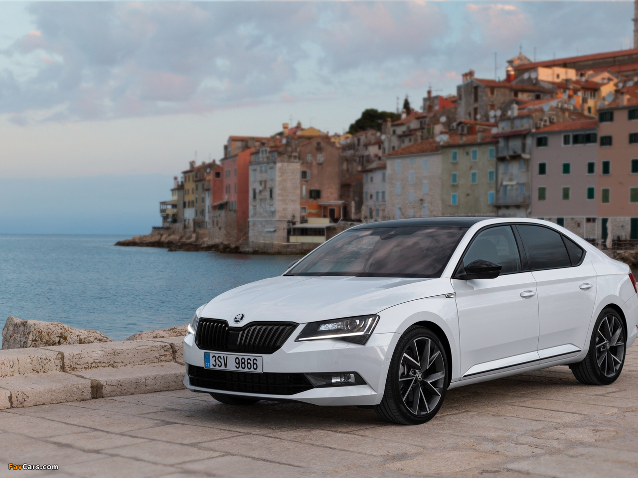 Škoda Superb SportLine 2015 wallpapers (1280 x 960)