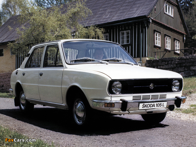 Photos of Škoda 105 (Type 742) 1976–83 (640 x 480)