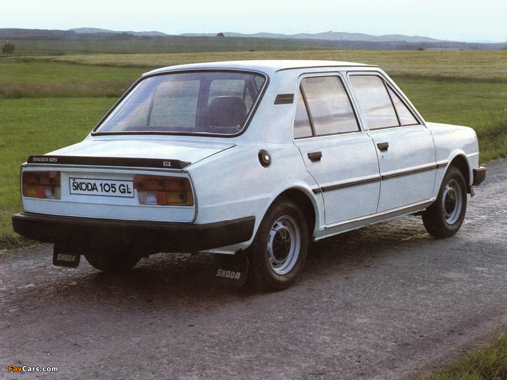 Pictures of Škoda 105 GL (Type 742) 1981–83 (1024 x 768)